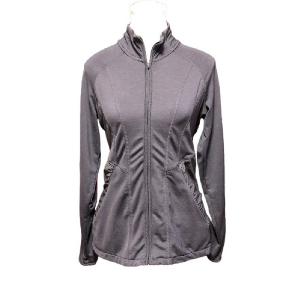 Athleta Woman Zip Up Long Sleeve Workout Shirt